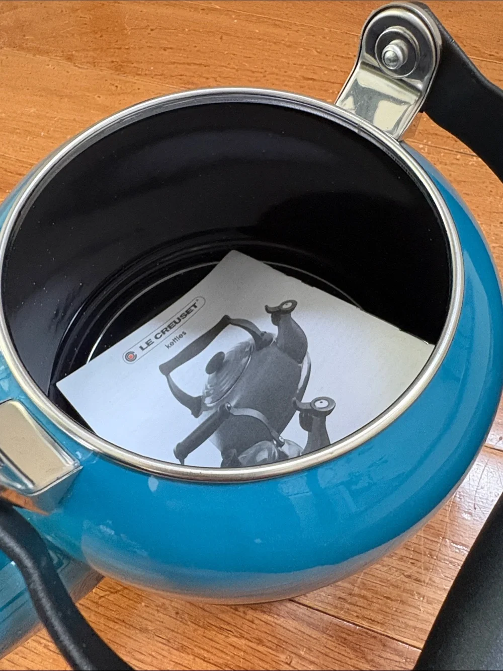 Le Creuset 1.1L Demi Kettle in Deep Teal